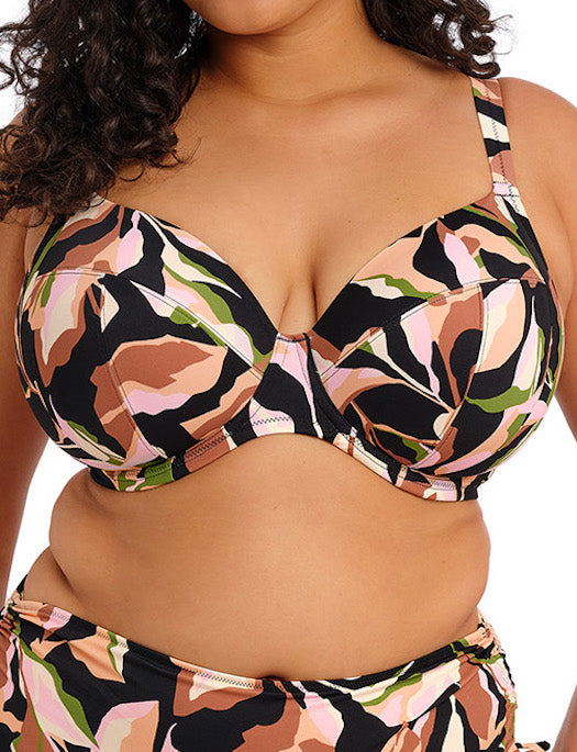 Elomi Swim Ocean Avenue UW Plunge Bikini Top