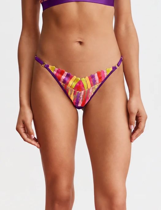 Somewhere Never Paint the Town Low Rise Thong