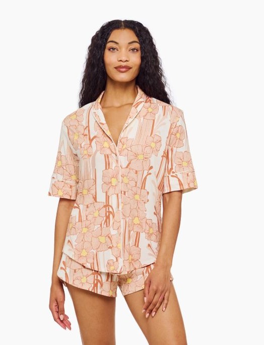 Cosabella Pima Lusso Printed Short PJ Set