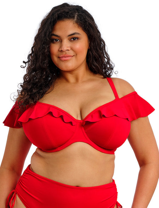 Elomi Swim Plain Sailing UW Frill Bikini Top