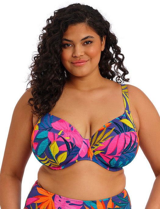 Elomi Swim Porto Rafti Plunge Bikini Top