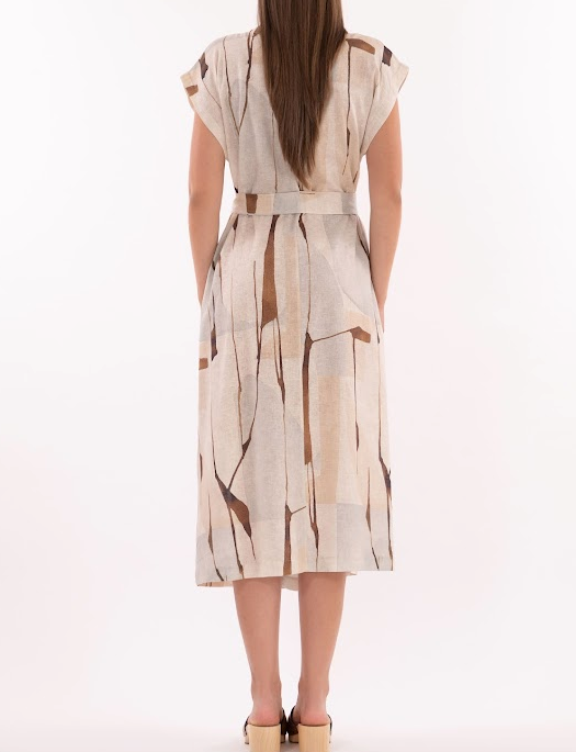 Verdiani Loungewear Linen/Viscose Dress