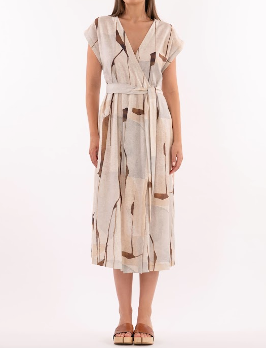 Verdiani Loungewear Linen/Viscose Dress