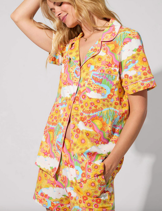 Bedhead Good Vibes S/S Shorty Set