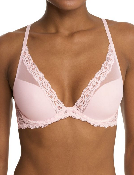 Natori Feathers Contour Plunge Bra