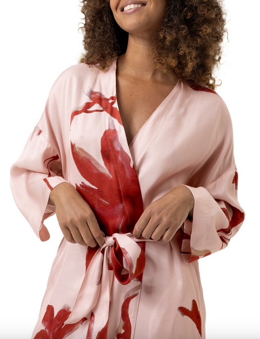Mey Iced Winter Floral Robe