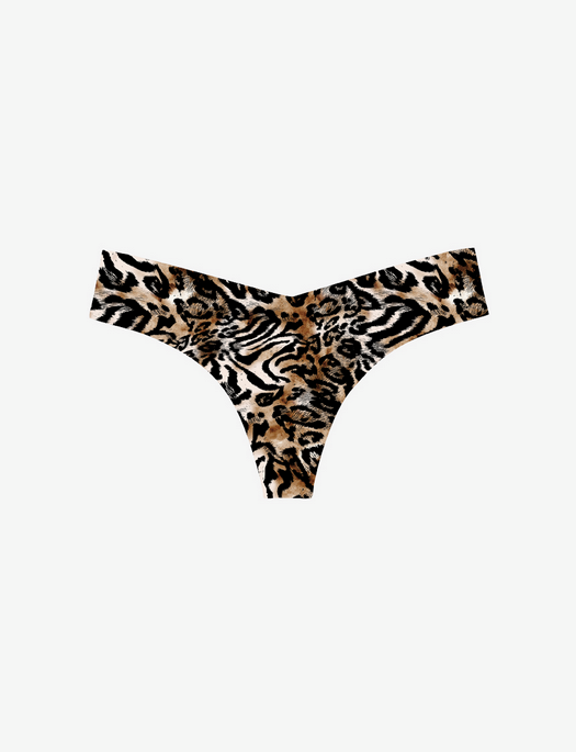 Commando Classic Print Thong