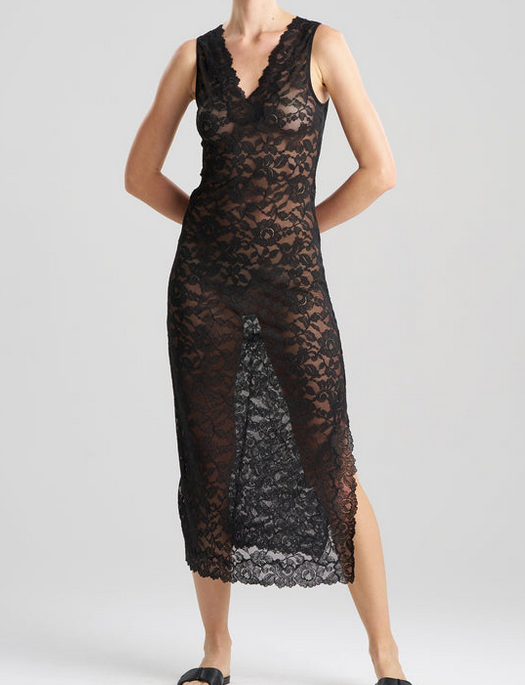 Natori Lingerie Peony V Neck Gown