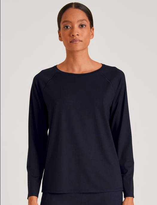 Calida Deep Sleepwear Balance Raglan L/S Tee