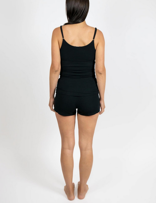 Aspen Dream Bamboo Ribbed Cami with Shelf Bra