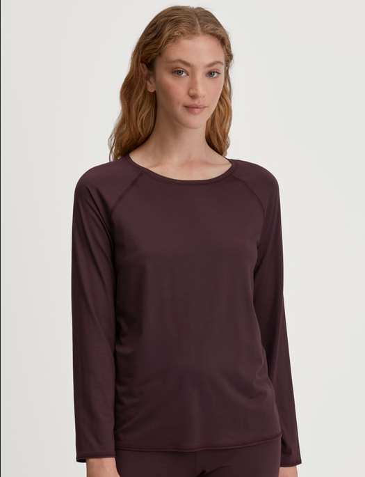 Calida Deep Sleepwear Balancing L/S Shirt and Pant Set