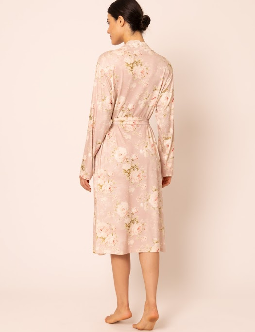 Mari M Winter Bloom Mid Robe