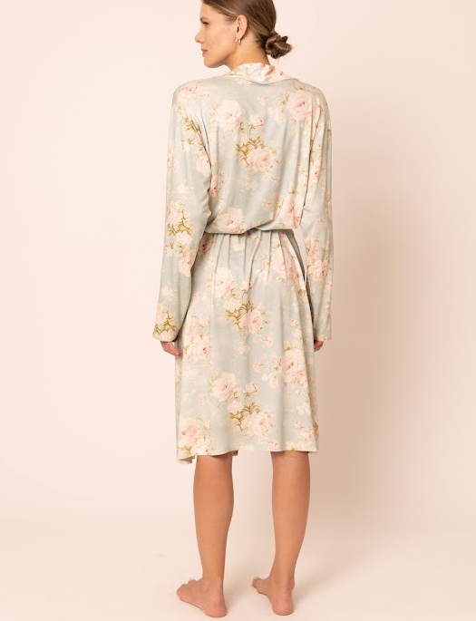 Mari M Winter Bloom Mid Robe