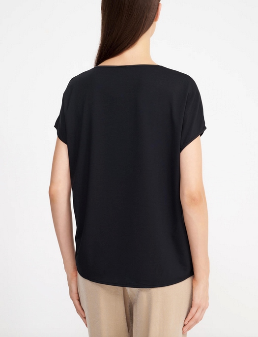 Oscalito Stretch Silk and Modal Top