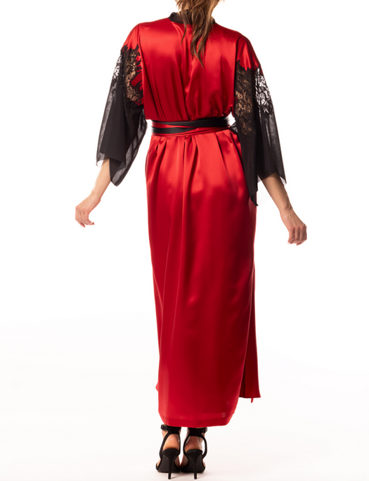 Christine Lingerie Diva Inferno Long Robe