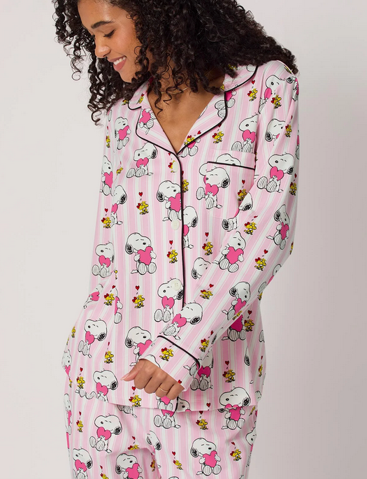 Bedhead Snoopy's Valentine L/S Classic Pajama Set