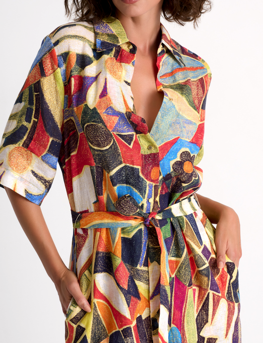 Shan Toulouse Linen Cover Up