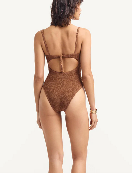 Vitamin A Garden Jacquard Ada UW One Piece Swimsuit