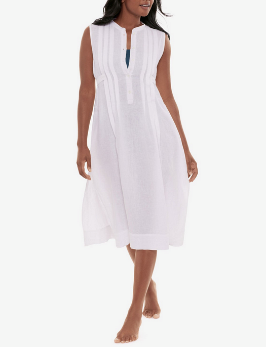 Miracle Suit Pleated Beach Dress