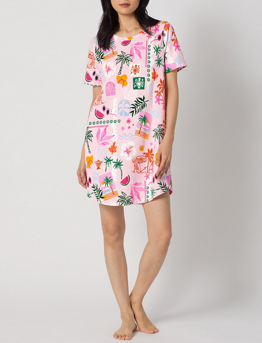 Bedhead Tropical Daydream TShirt Sleepdress