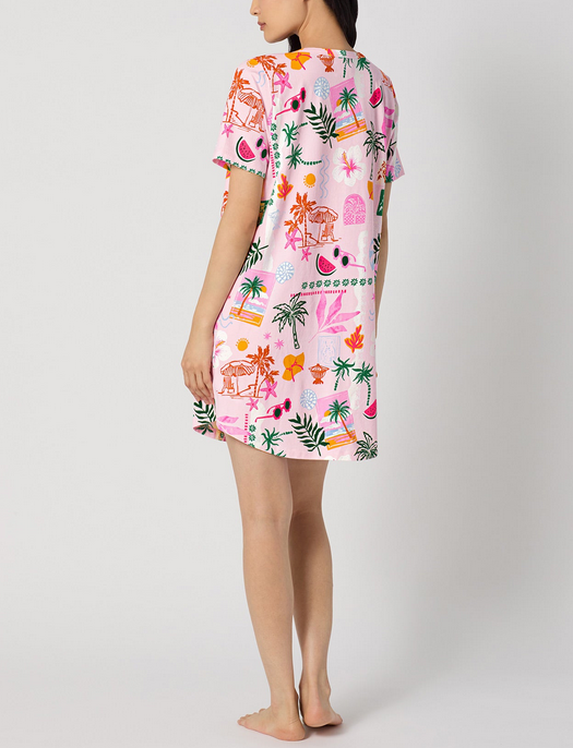 Bedhead Tropical Daydream TShirt Sleepdress