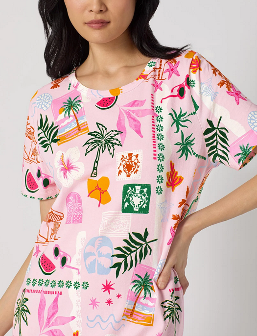 Bedhead Tropical Daydream TShirt Sleepdress
