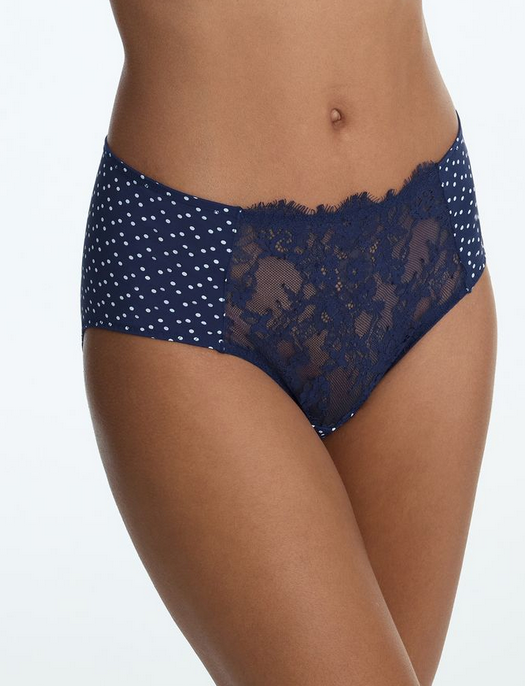 Skarlett Blue Entice Brief, NOCTURNAL POLKA DOT