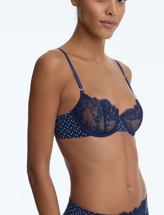 Skarlett Blue Entice Balconette, NOCTURNAL POLKA DOT