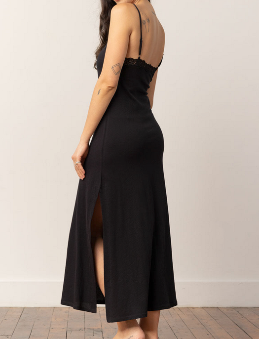 Only Hearts Organic Cotton w Lace Gown