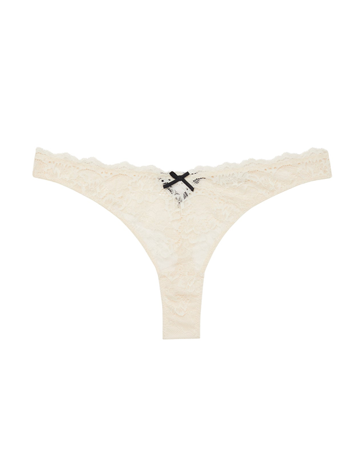 Fleur du Mal Bianca Lace Thong