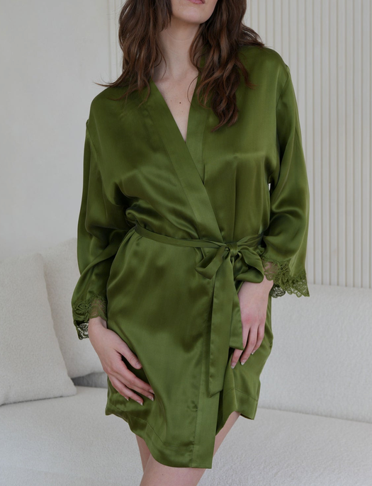 Huit Soie Robe