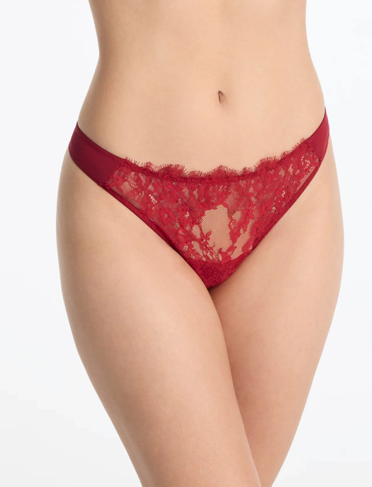 Skarlett Blue Entice Thong, SCARLET