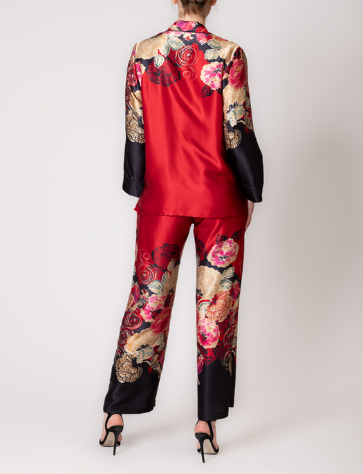 Christine Crimson Moon Pajama