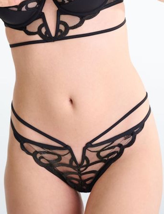 Lisca Shiny Secret Ouvert Thong