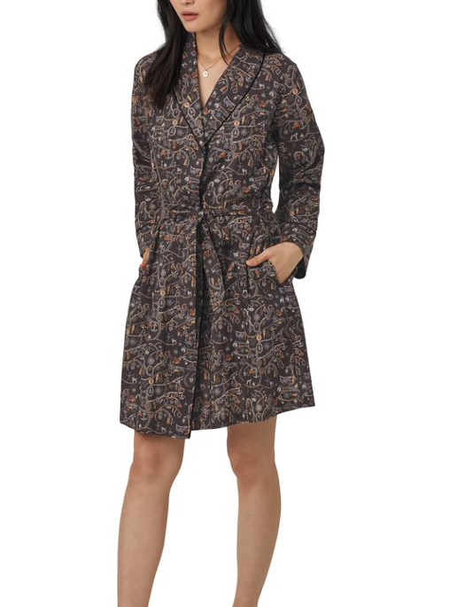 Bedhead Forever Heirloom Woven Tana Lawn® Robe Made with Liberty Fabrics Shawl Collar Robe