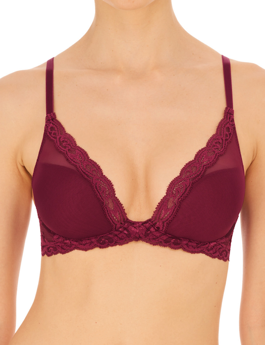 Natori Feathers Contour Plunge Bra