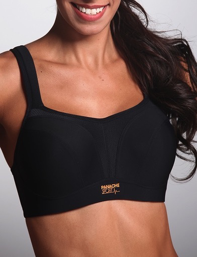 Panache Active Molded Sports Bra, WHITE