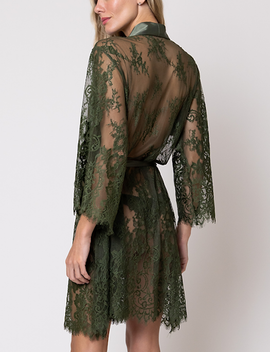 Mari M Short Robe