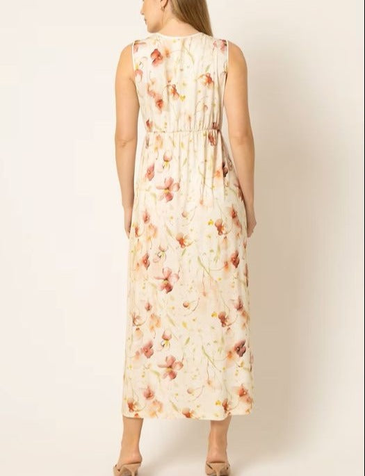 Mari M Long Nightgown Floral