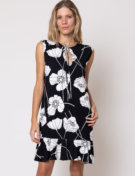 Mari M Deco Garden Mini Dress