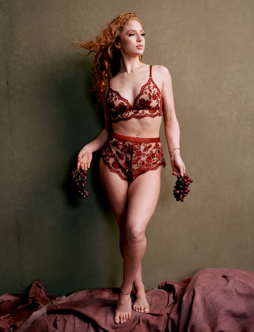 Kilo Brava The Embroidery Collection Bralette Short GString Set