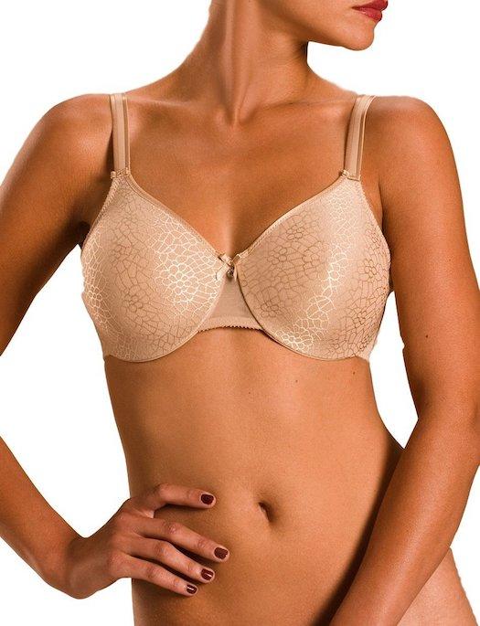 Chantelle C-Magnifique Seamless Molded Cup Bra BRA - BASIC - MOLDED CHANTELLE ULTRA NUDE 42F 