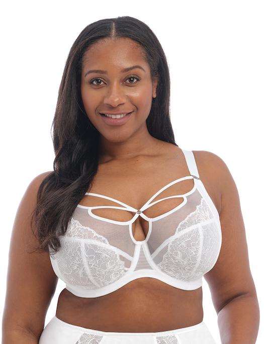 Elomi Brianna Underwire Plunge Bra BRA - BASIC - CLASSIC ELOMI WHITE 40K 