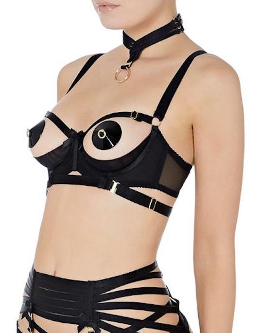 Bordelle Gia Shelf Bra BRA - FASHION - FASHION BRA 4 +$161 Bordelle BLACK LL 