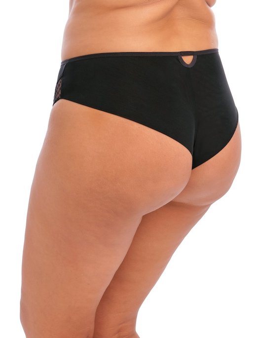 Elomi Priya Brazilian Brief, BLACK PANTY - BIKINI - BASIC ELOMI 