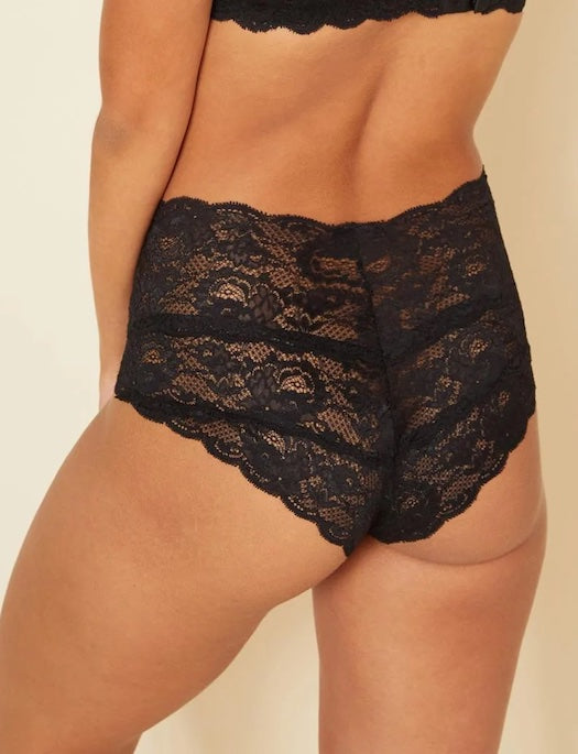 Cosabella Never Say Never Lace High Rise Bikini PANTY - BIKINI - ODD COSABELLA 