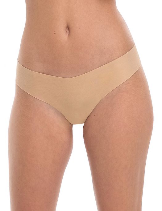 Commando Cotton Thong PANTY - THONG - ODD COMMANDO NUDE M/L 