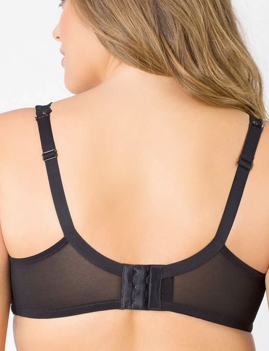 Curvy Couture Tulip Lace Pushup Bra BRA - BASIC - T-SHIRT Curvy Couture 