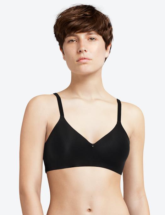 Chantelle C Comfort Smooth Wirefree Contour Bra BRA - BASIC - SOFTCUP CHANTELLE BLACK 30C 