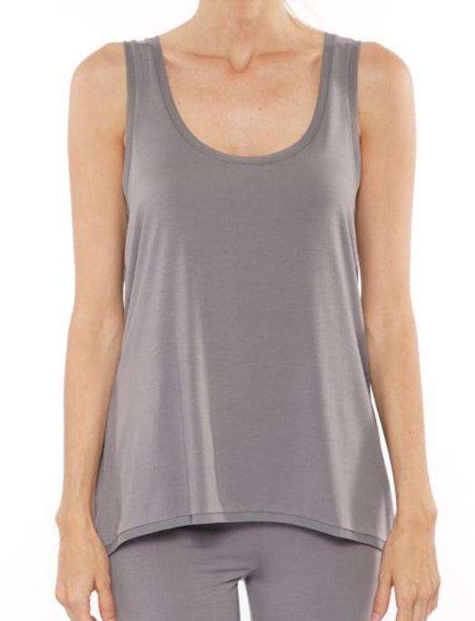 Addiction Douceur Trapeze Top SLEEPWEAR - TOP ADDICTION GREY LG 